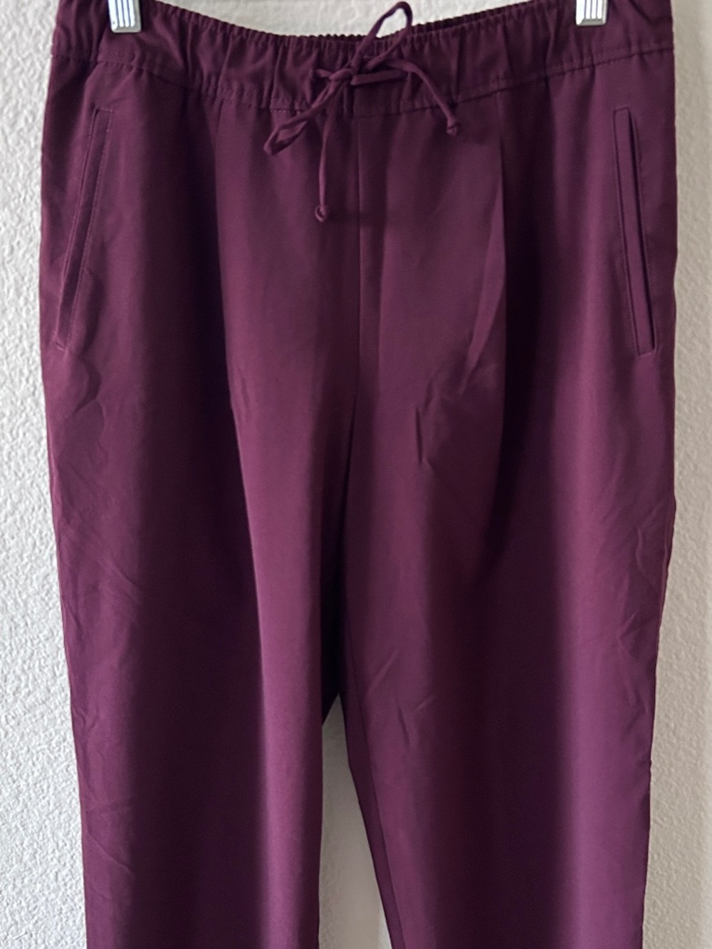 Burgundy Casual Pants Size Medium by Old Navy